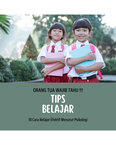 Belajar Efektif Menurut  Psikologi